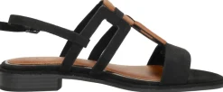 Marco Tozzi Sandalen Plat Zwart Online