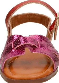 Red Rag Sandalen Plat Fuchsia Outlet