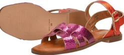 Red Rag Sandalen Plat Fuchsia Outlet