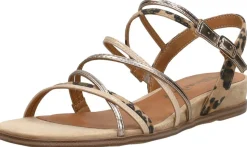 Tamaris Sandalen Plat Cognac Fashion