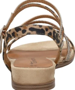 Tamaris Sandalen Plat Cognac Fashion