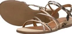 Tamaris Sandalen Plat Cognac Fashion