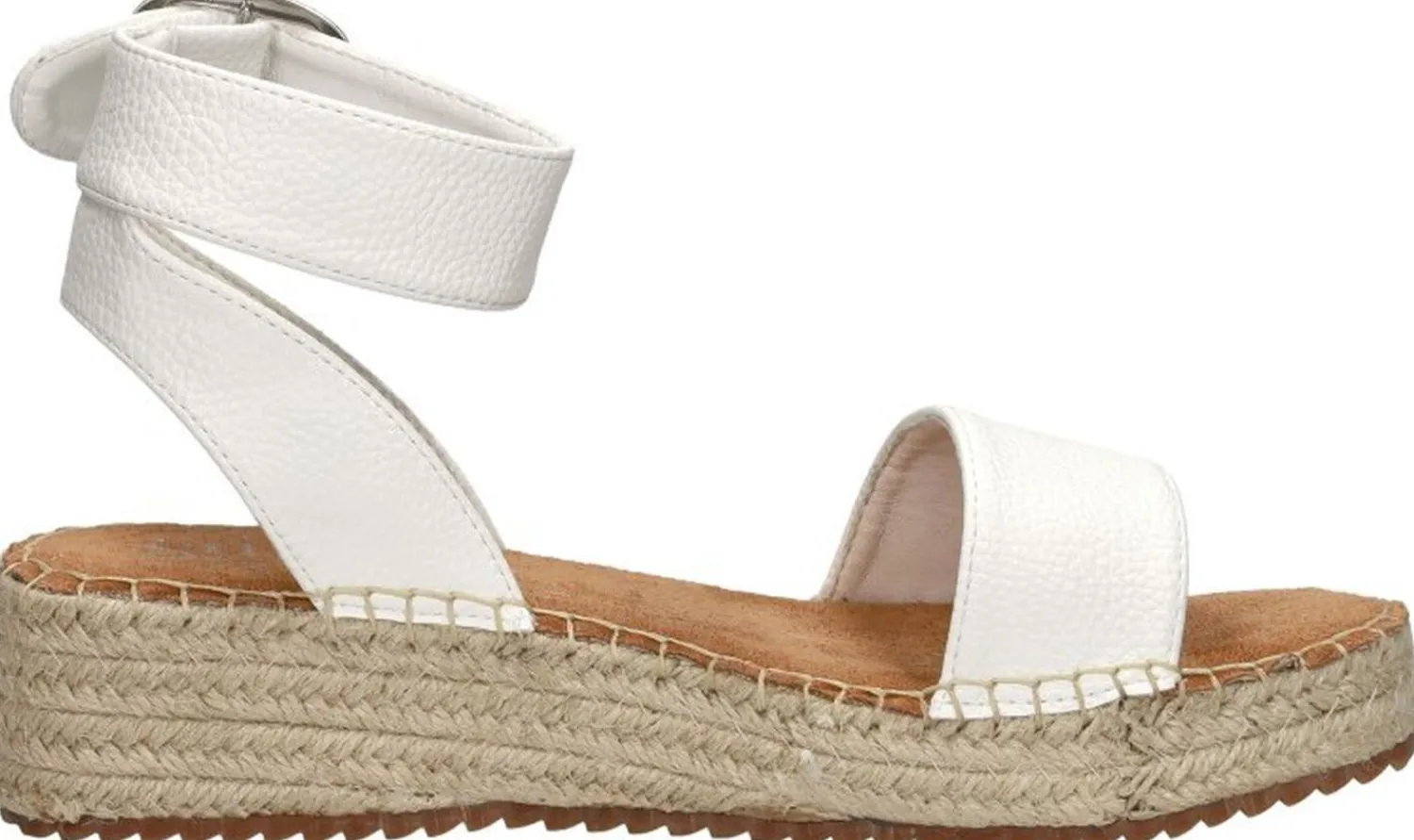 Sub55 Sandalen Plat Wit Outlet