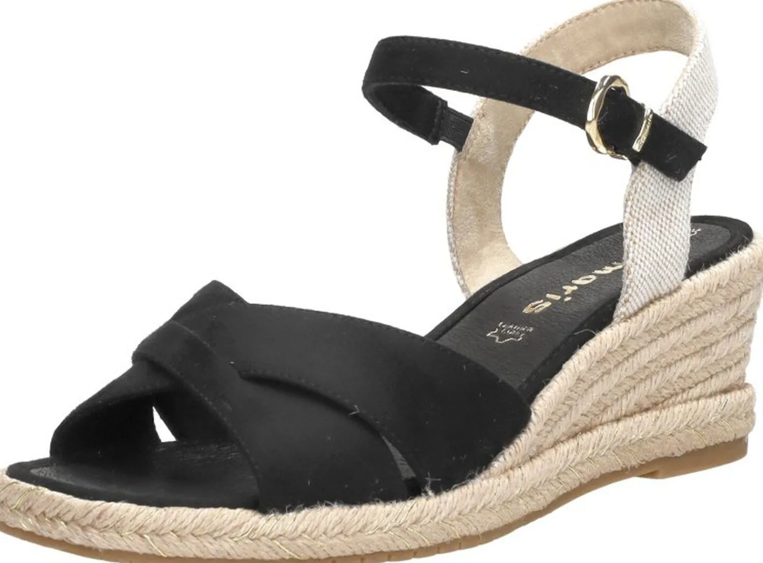 Tamaris Sandalen Touwzool Zwart Sale