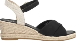 Tamaris Sandalen Touwzool Zwart Sale