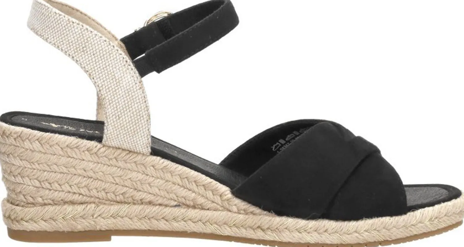 Tamaris Sandalen Touwzool Zwart Sale