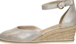 Tamaris Sandalen Touwzool Goudkleur Best