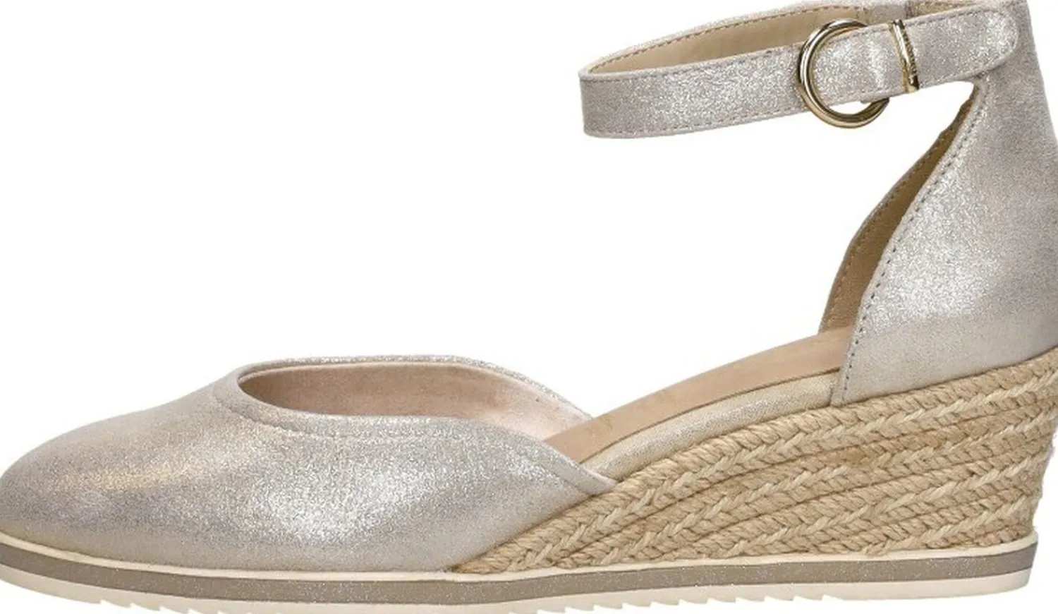 Tamaris Sandalen Touwzool Goudkleur Best