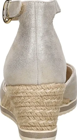 Tamaris Sandalen Touwzool Goudkleur Best