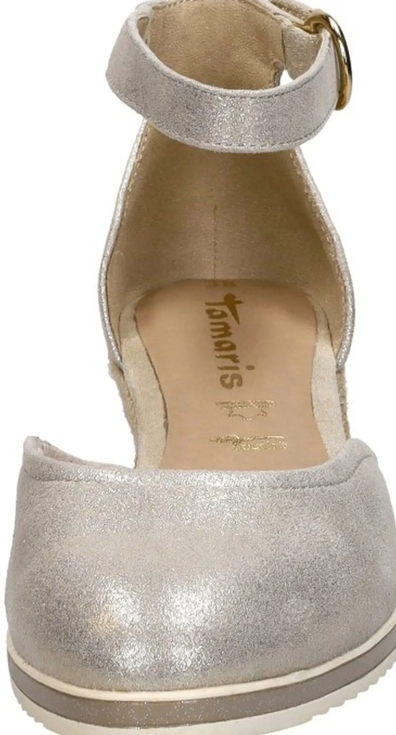 Tamaris Sandalen Touwzool Goudkleur Best