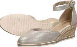 Tamaris Sandalen Touwzool Goudkleur Best