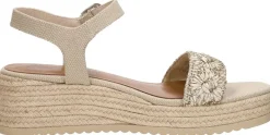 Tamaris Sandalen Touwzool Beige Online