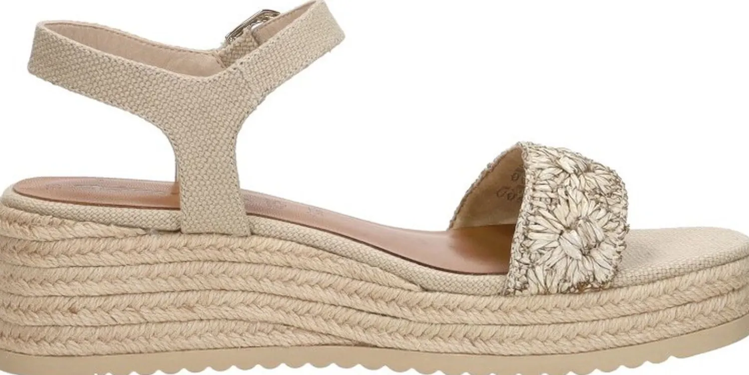 Tamaris Sandalen Touwzool Beige Online