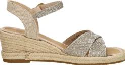 Tamaris Sandalen Touwzool Goudkleur Sale