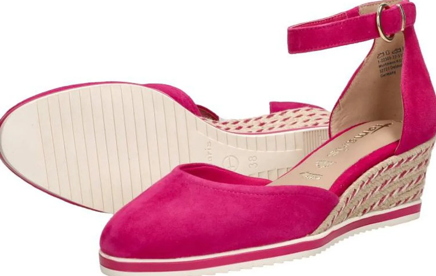 Tamaris Sandalen Touwzool Fuchsia Discount