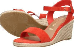 Tamaris Sandalen Touwzool Oranje Fashion