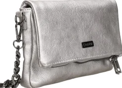 Charm London Schoudertas Zilverkleur Outlet