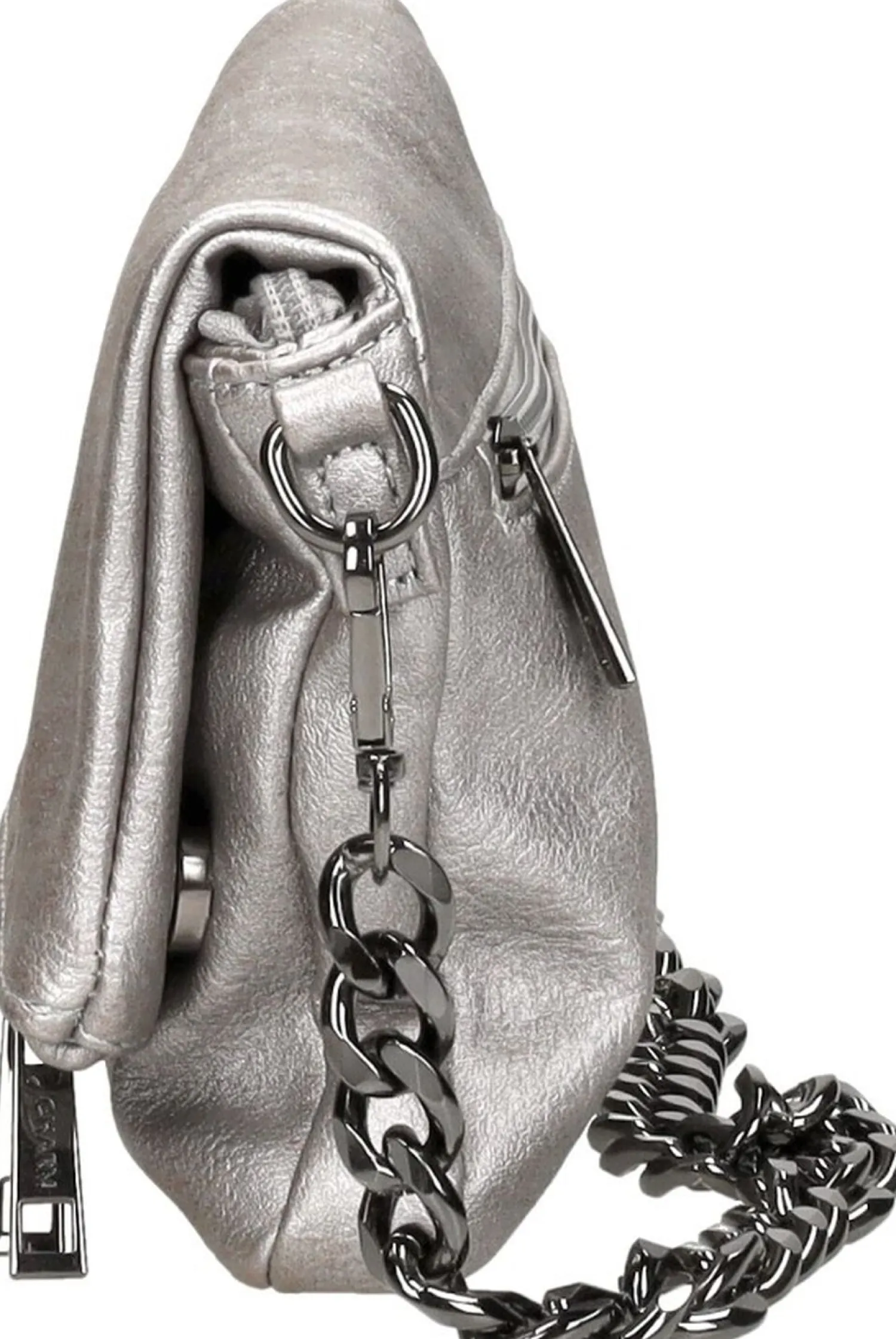 Charm London Schoudertas Zilverkleur Outlet