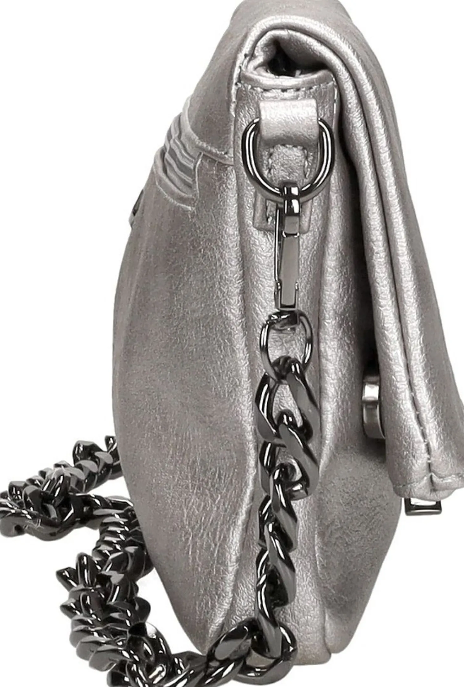 Charm London Schoudertas Zilverkleur Outlet