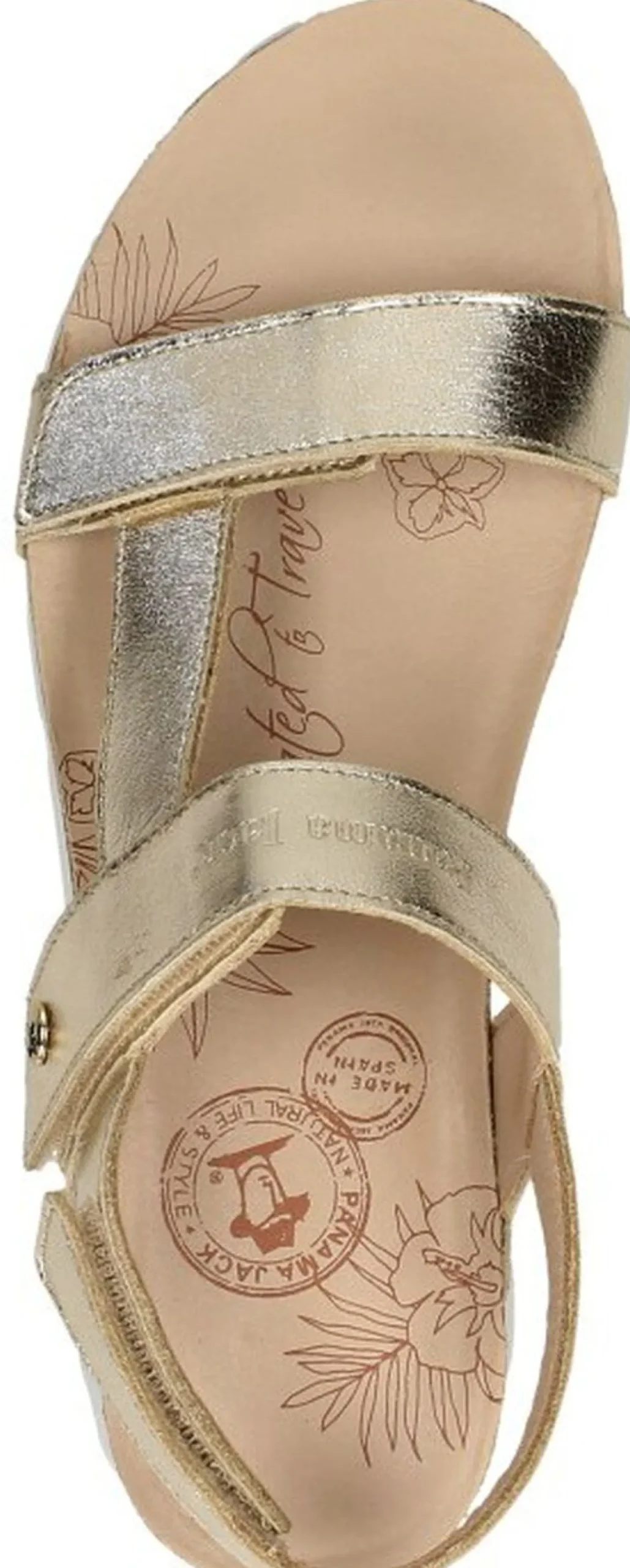 Panama Jack Selma Goudkleur Clearance