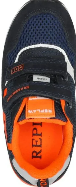 Replay Shoot Kid Blauw Clearance