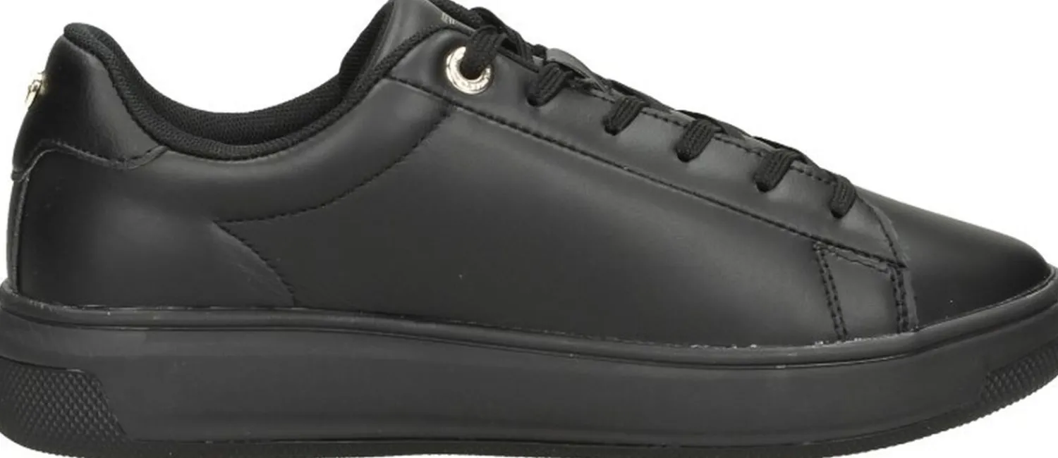 Tommy Hilfiger Signature Court Sneaker Zwart Best