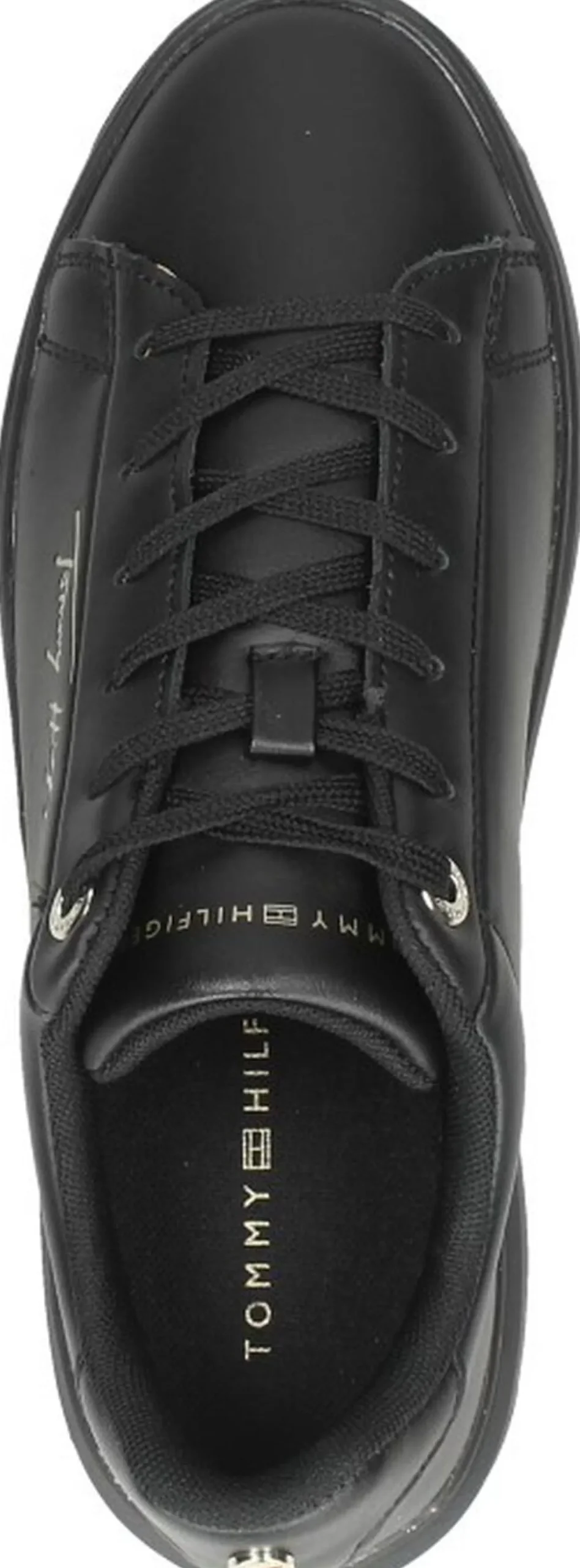 Tommy Hilfiger Signature Court Sneaker Zwart Best