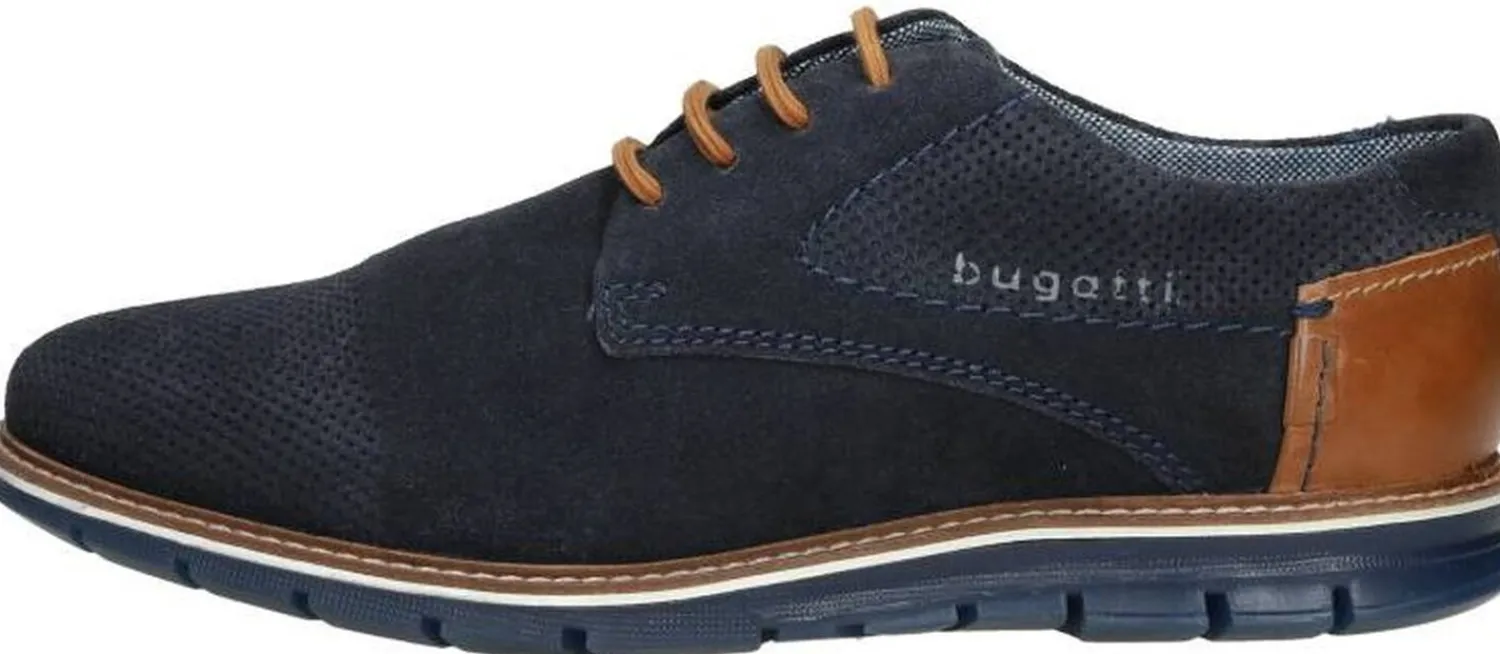 Bugatti Simone Comfort Blauw Fashion