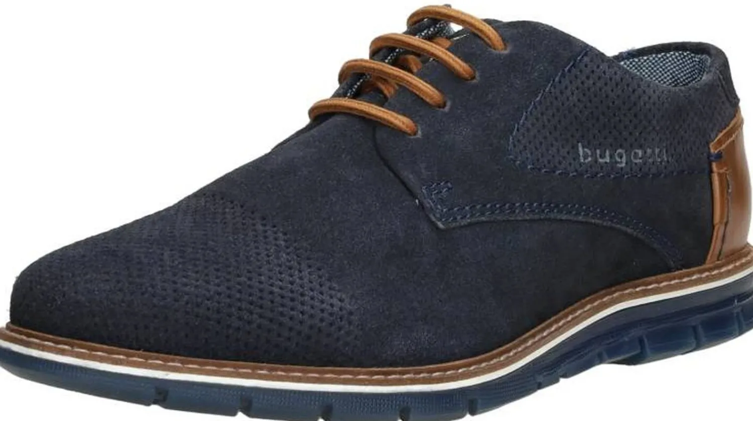 Bugatti Simone Comfort Blauw Fashion