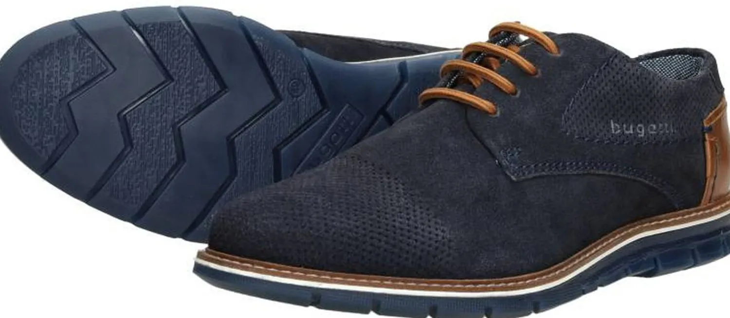 Bugatti Simone Comfort Blauw Fashion
