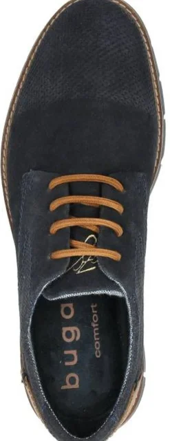 Bugatti Simone Comfort Blauw Fashion