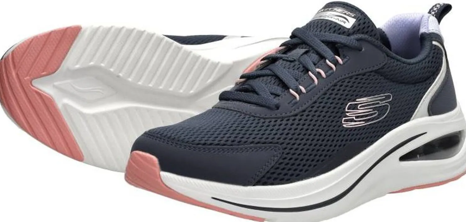 Skechers Skech-Air Meta Blauw Outlet