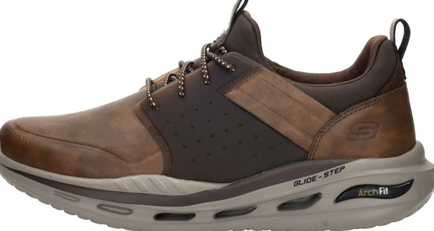 Skechers Arch Fit Orvan - Pollick Cognac Fashion
