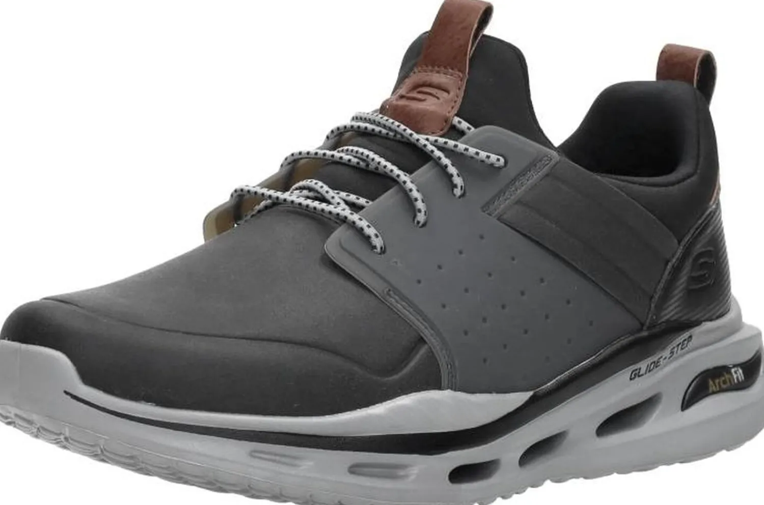Skechers Arch Fit Orvan - Pollick Donkergrijs Hot