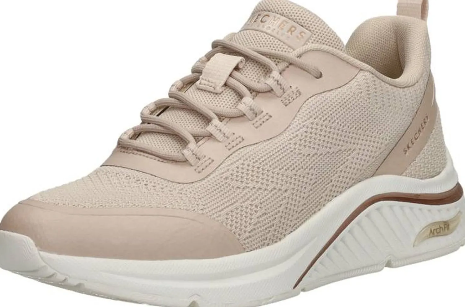 Skechers Arch Fit S-Miles Beige Sale