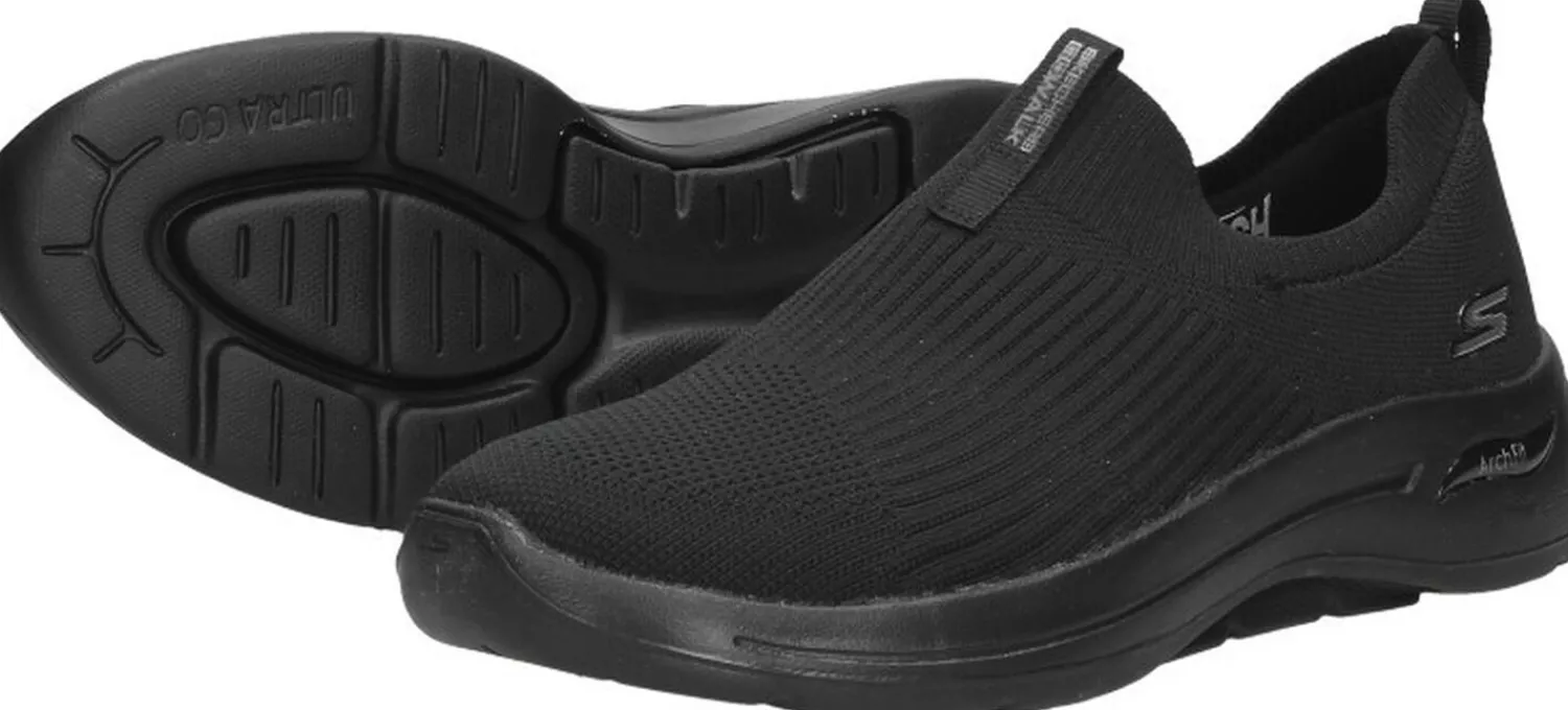 Skechers Go Walk Arch Fit - Iconic Zwart Fashion