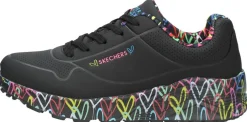 Skechers X Jgoldcrown: Uno Lite Zwart Best