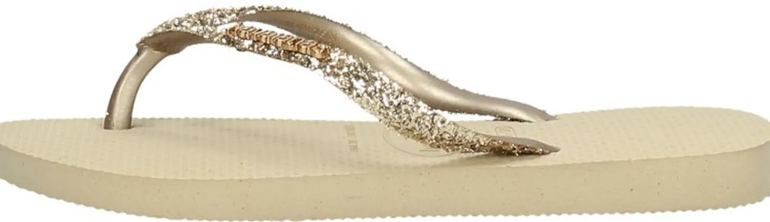 Havaianas Slim Glitter Beige Hot