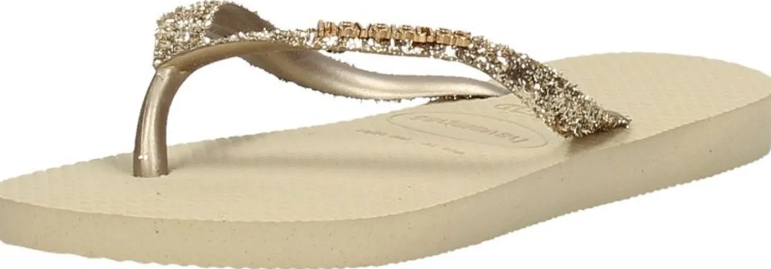 Havaianas Slim Glitter Beige Hot