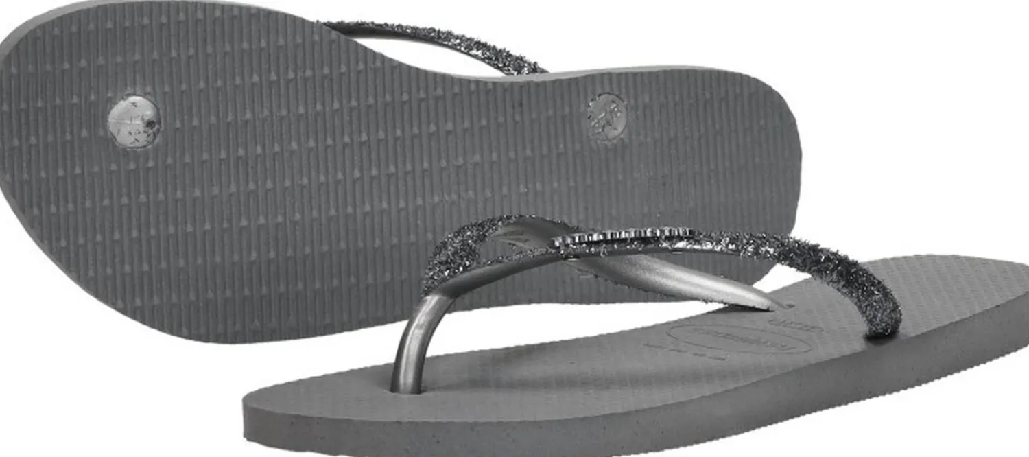 Havaianas Slim Glitter Grijs Clearance