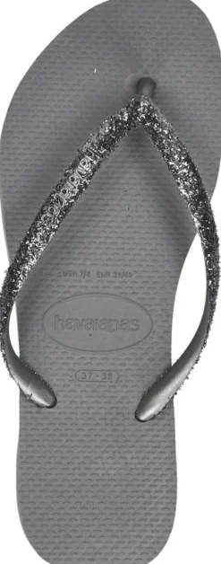 Havaianas Slim Glitter Grijs Clearance