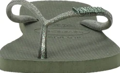 Havaianas Slim Logo Metallic Groen Sale