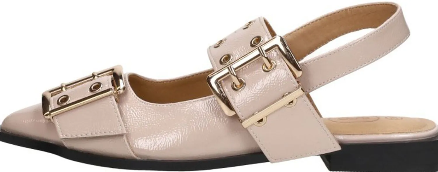 Shoecolate Slingbacks Taupe Clearance