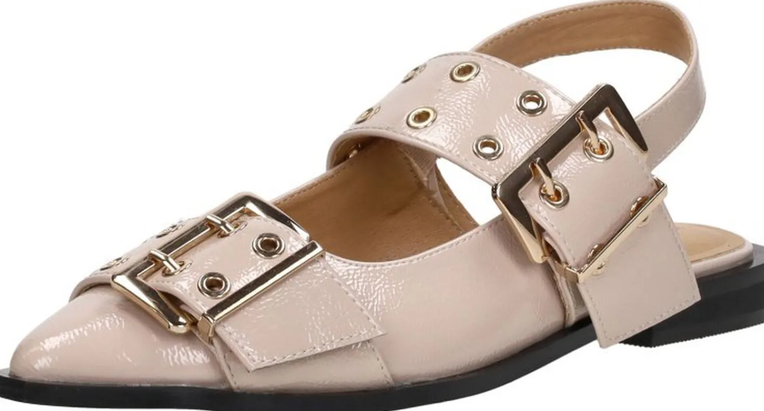 Shoecolate Slingbacks Taupe Clearance