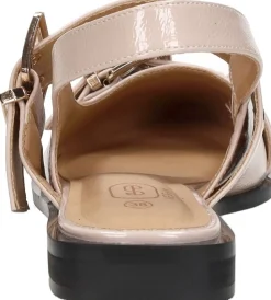 Shoecolate Slingbacks Taupe Clearance