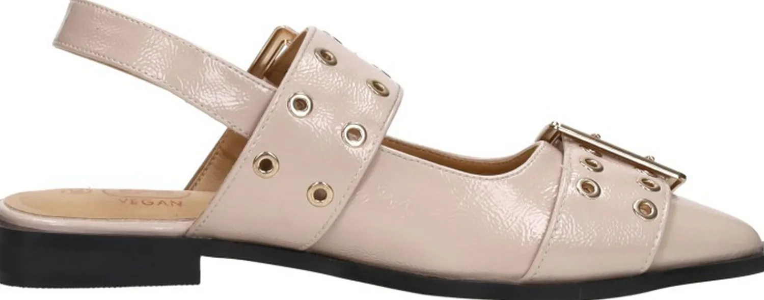 Shoecolate Slingbacks Taupe Clearance