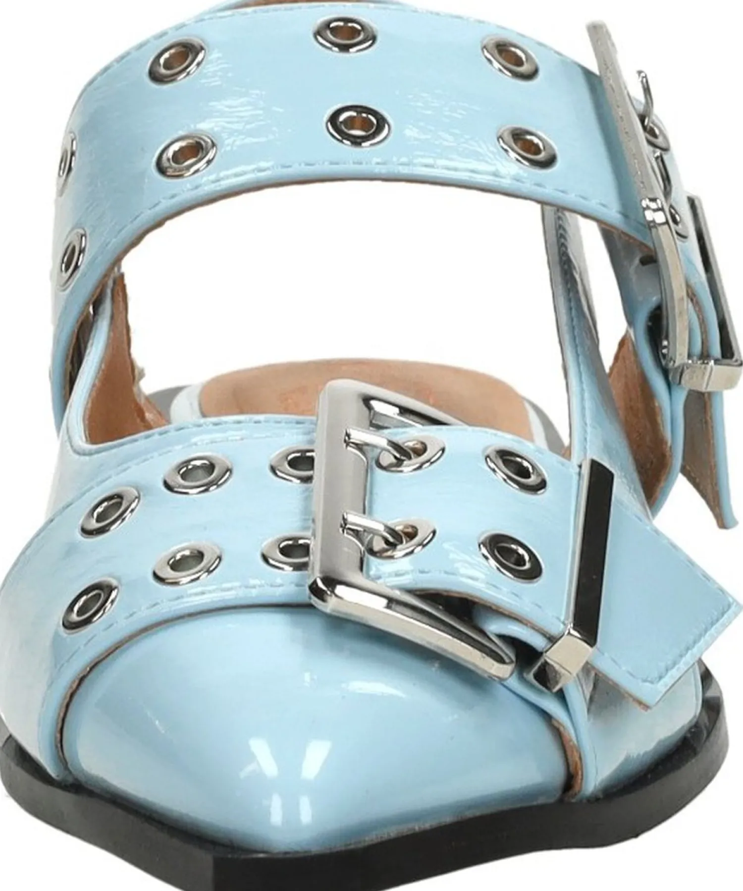 Shoecolate Slingbacks Licht blauw Fashion