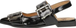 Sub55 Slingbacks Zwart lak Outlet
