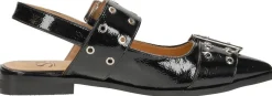 Sub55 Slingbacks Zwart lak Outlet