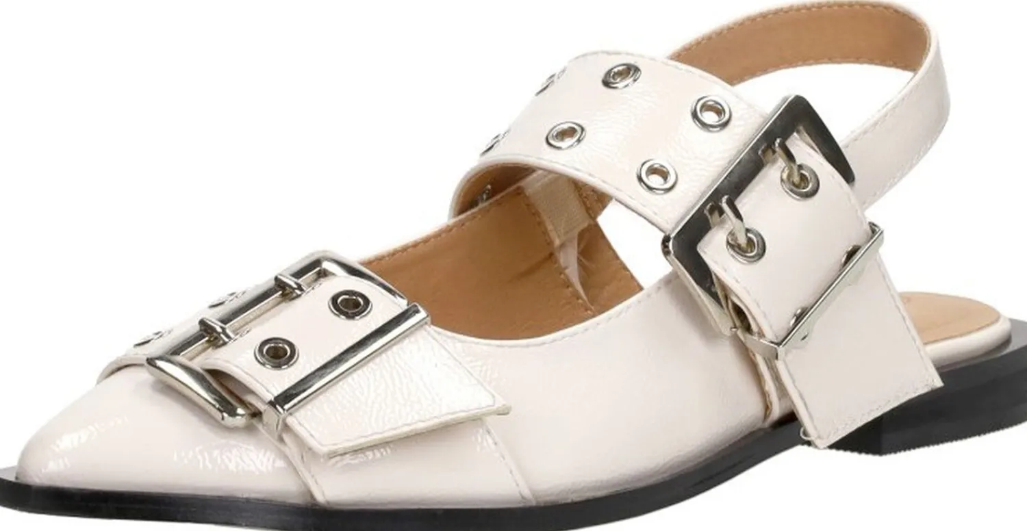 Shoecolate Slingbacks Gebroken wit Discount